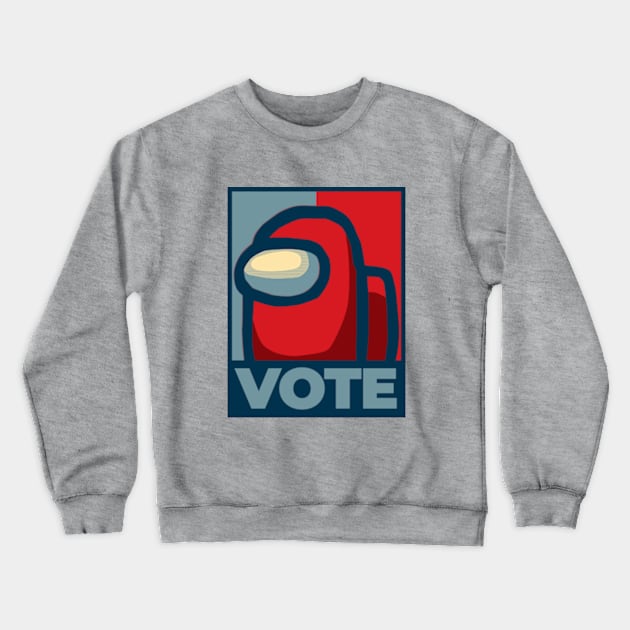 Let's Vote! Crewneck Sweatshirt by Aefe